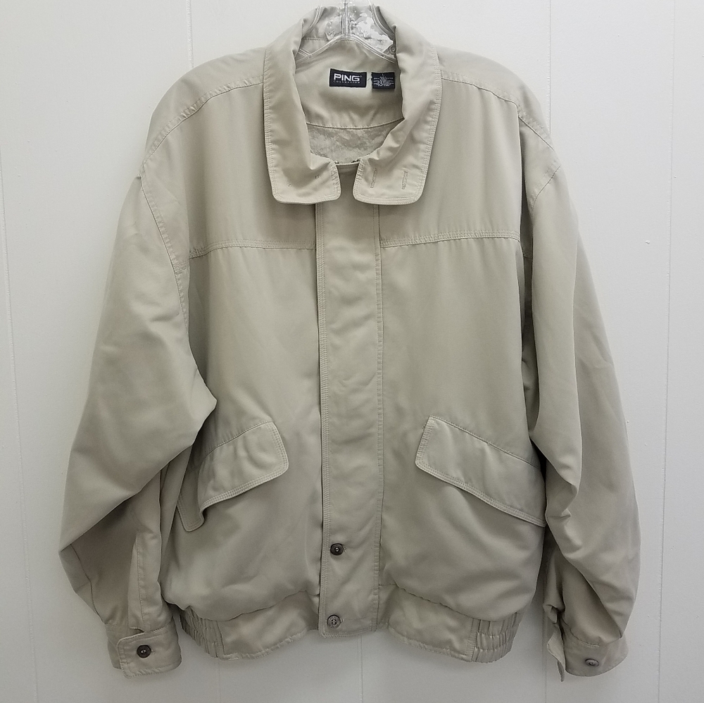 Ping Collection Front Zip Storm Fap Golf Jacket